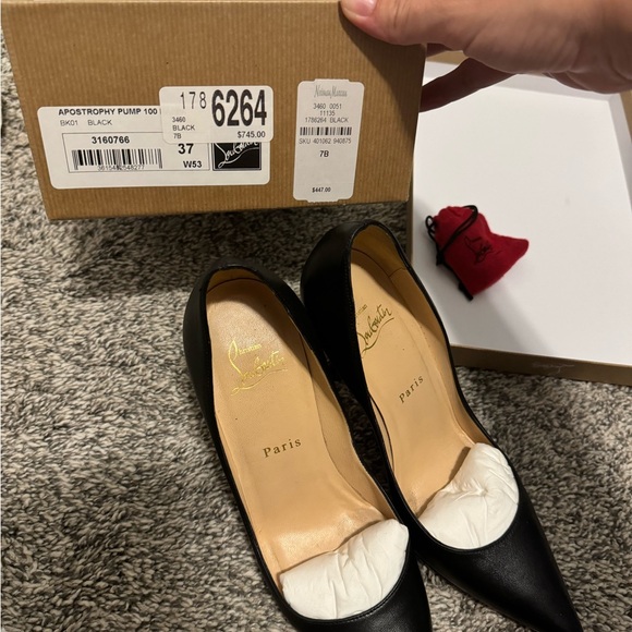 Christian Louboutin Apostrophy Pump 100 - Picture 4 of 5